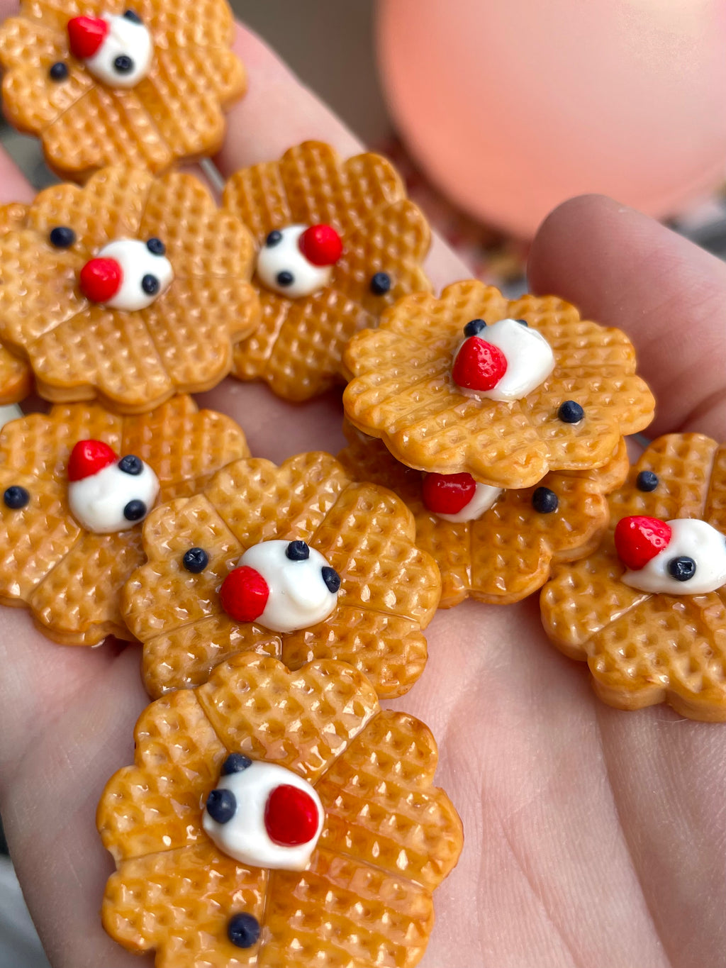 Waffle magnet