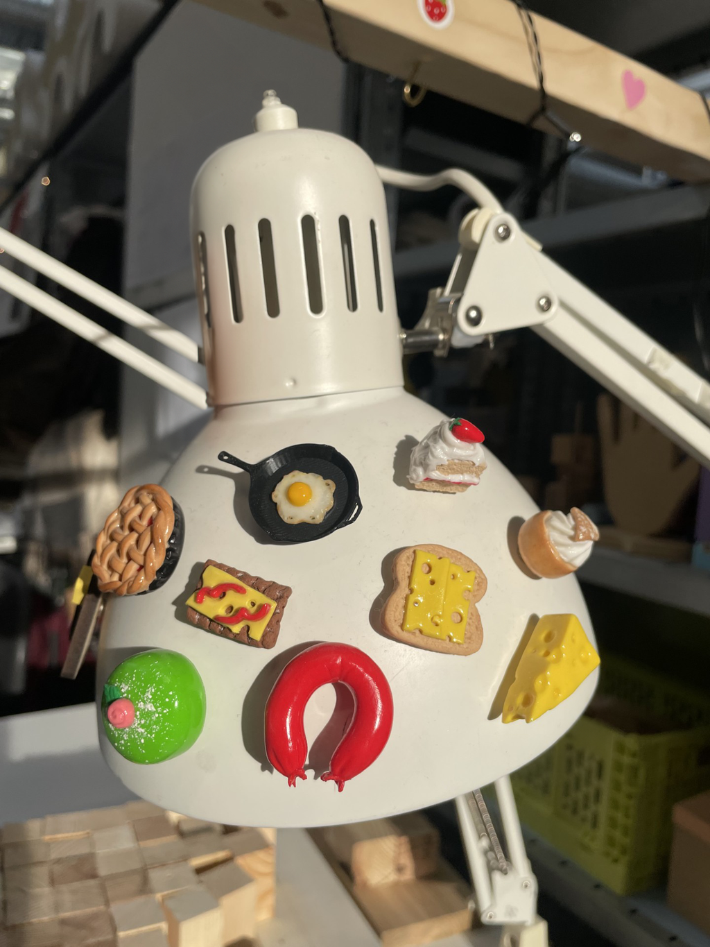 Different food magnets